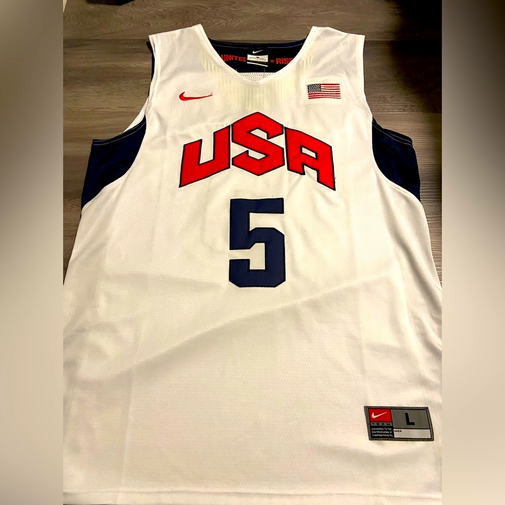 Nike Kevin Durant #5 USA Basketball Olympics
